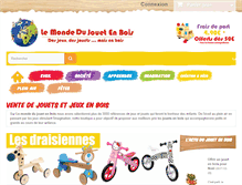 Tablet Screenshot of lemondedujouetenbois.fr